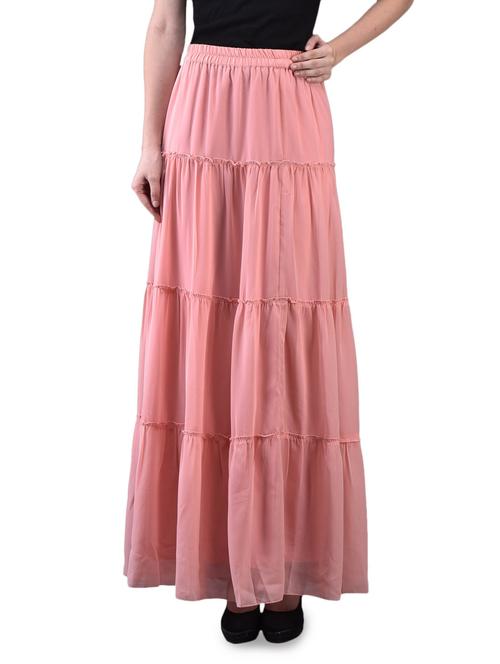 4 tier georgette maxi skirt - 1107560 - Very Small Image - 1