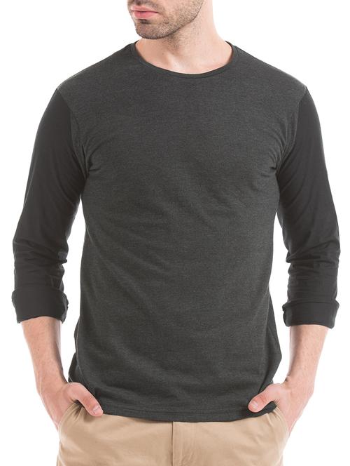 black cotton tshirt - 11077435 - Very Small Image - 1