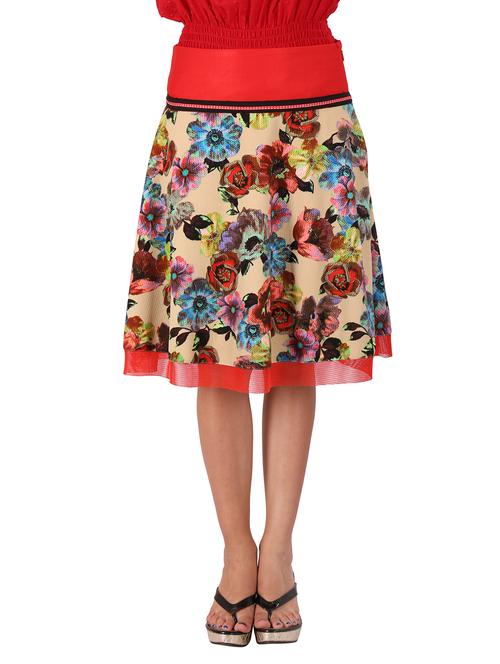 beige polyester skirts - 11079788 - Very Small Image - 1