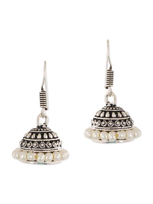 white brass earring - 11083708 - Very Small Image - 1
