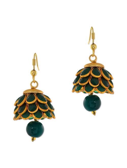 green brass earring - 11083729 - Very Small Image - 1