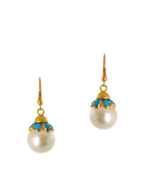 white brass earring - 11083735 - Very Small Image - 1