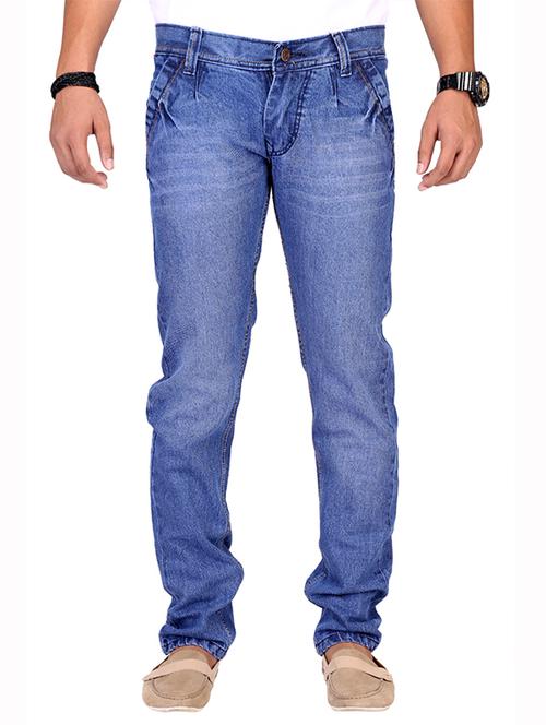 blue cotton blend jeans - 11085877 - Very Small Image - 1