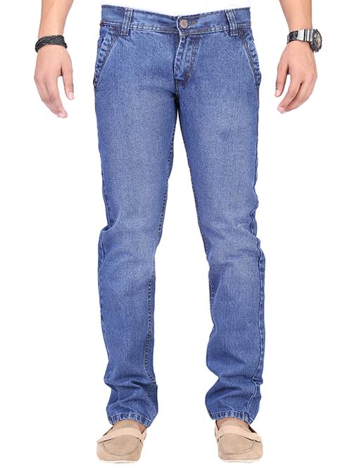 blue cotton blend jeans - 11085886 - Very Small Image - 1