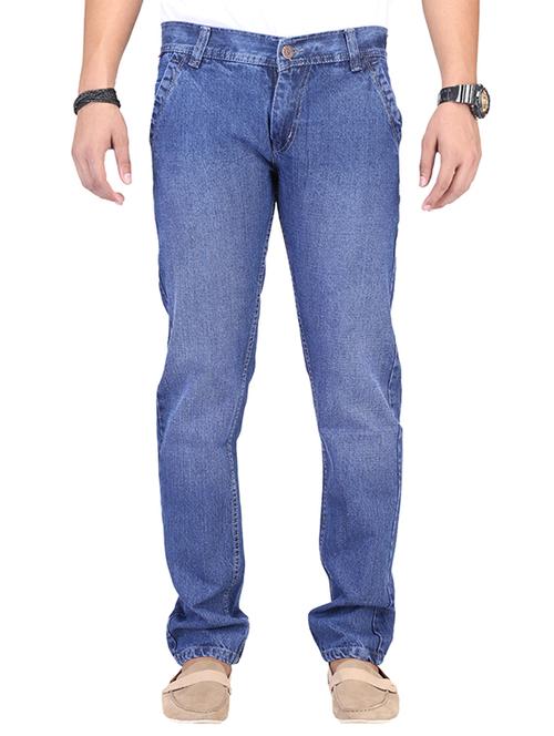 blue cotton blend jeans - 11085900 - Very Small Image - 1