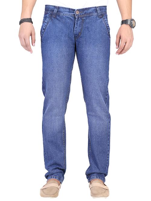 blue cotton blend jeans - 11085903 - Very Small Image - 1