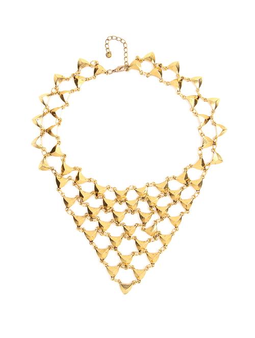 3-d triangle mesh necklace - 11088 - Very Small Image - 1