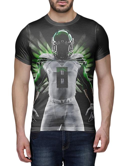 multi colored polyester front print tshirt - 11088510 - Very Small Image - 1