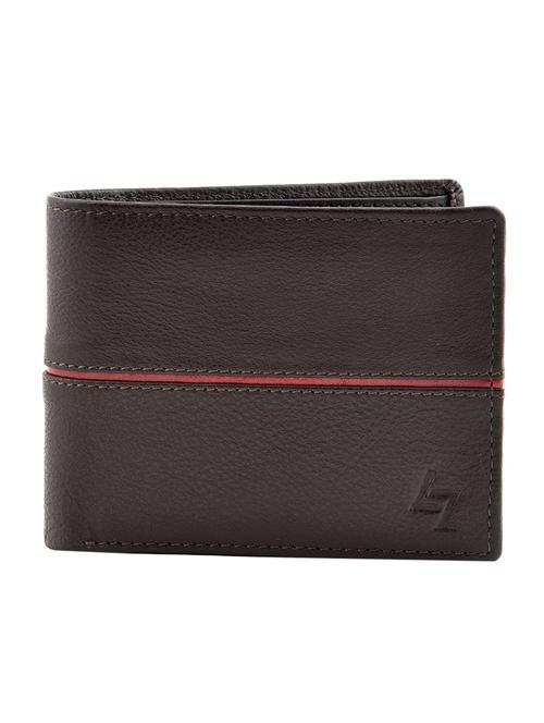 brown leather wallet - 11089405 - Very Small Image - 1