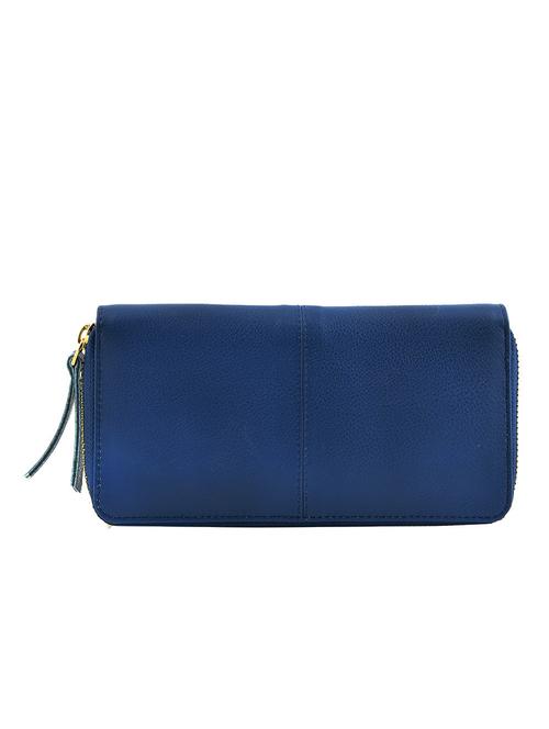 blue leather wallet - 11089458 - Very Small Image - 1