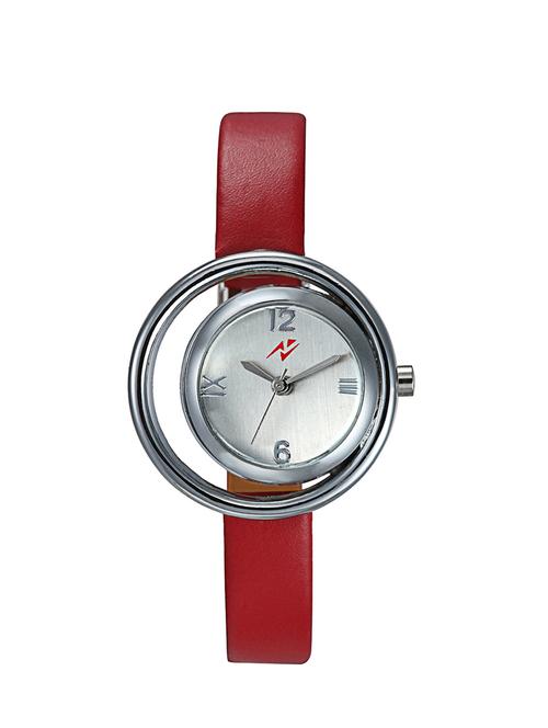 yepme women's analog watch - maroon - 11103978 - Very Small Image - 1