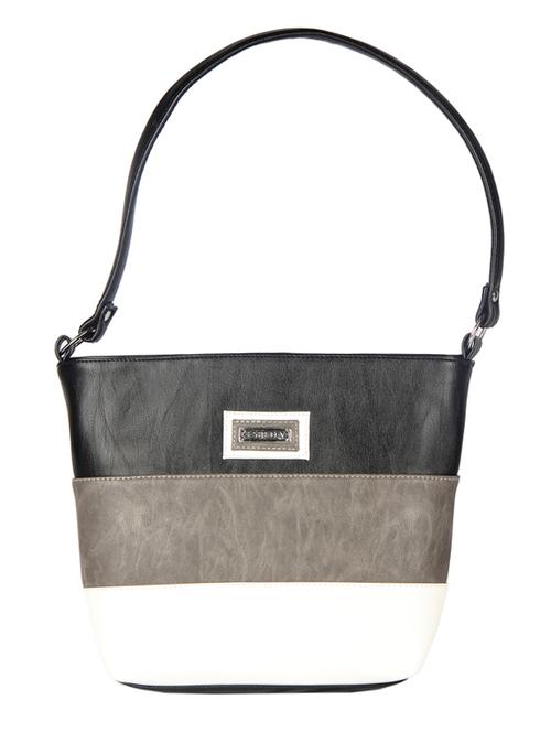 multi colored leatherette handbag - 11104009 - Very Small Image - 1