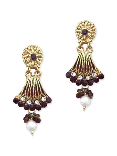 multi colored metal drop earring - 11105396 - Very Small Image - 1