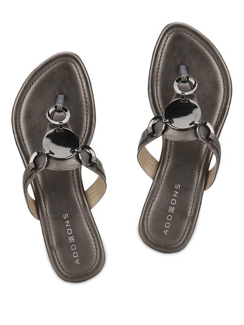 metal loop strap flat sandals - 1110549 - Very Small Image - 1