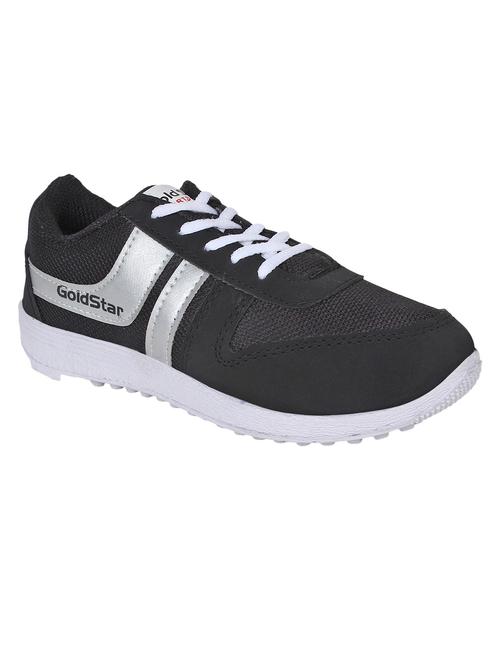 black leatherette sport shoes - 11106578 - Very Small Image - 1
