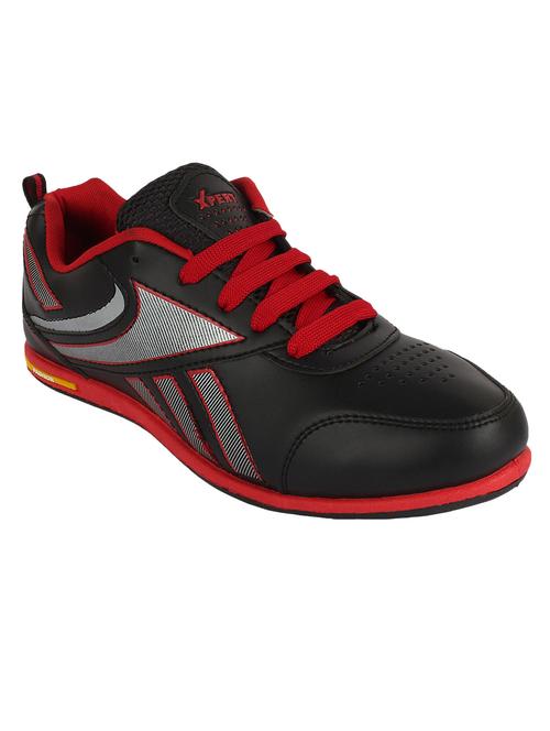 black leatherette sport shoes - 11106692 - Very Small Image - 1