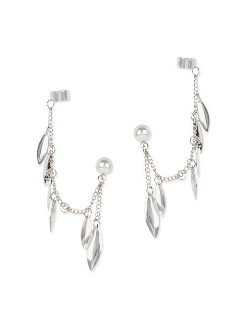 silver metal alloy earring - 11110982 - Very Small Image - 1