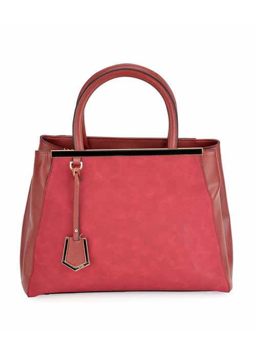 red suede handbag - 11122838 - Very Small Image - 1