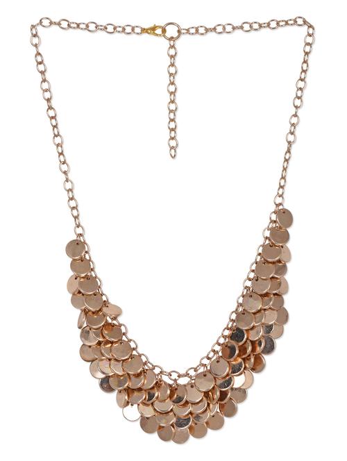 multiple golden coin attached neckpiece - 1112310 - Very Small Image - 1