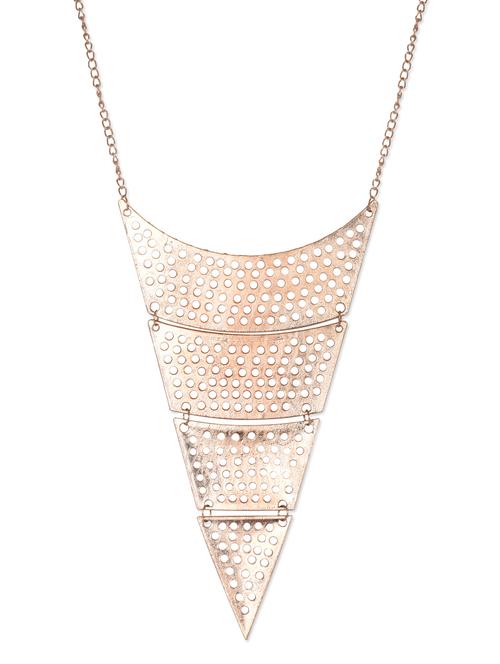 cut work layered triangle neckpiece - 1112394 - Very Small Image - 1