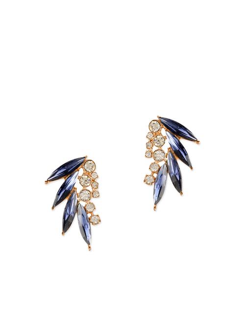 blue metal earring - 11124202 - Very Small Image - 1