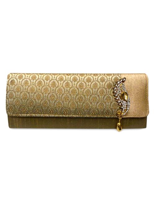 golden embellished box clutch - 1112528 - Very Small Image - 1
