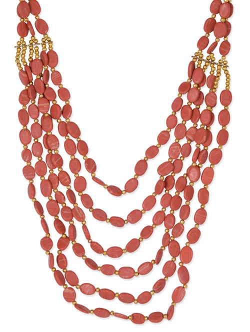 beaded multilayered neckpiece - 1112993 - Very Small Image - 1