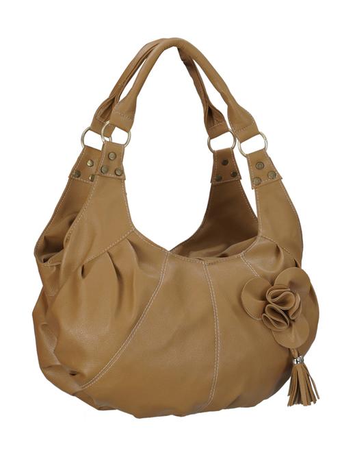 beige leatherette handbag - 11142438 - Very Small Image - 1