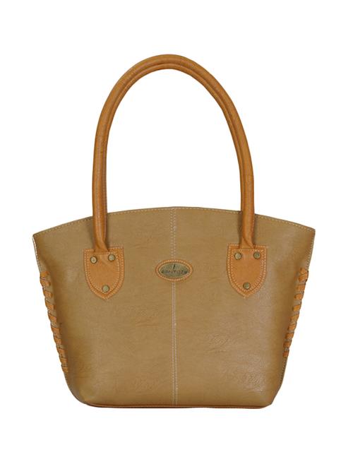 beige leatherette handbag - 11142452 - Very Small Image - 1