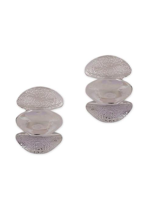 silver metal drop earring - 11153873 - Very Small Image - 1