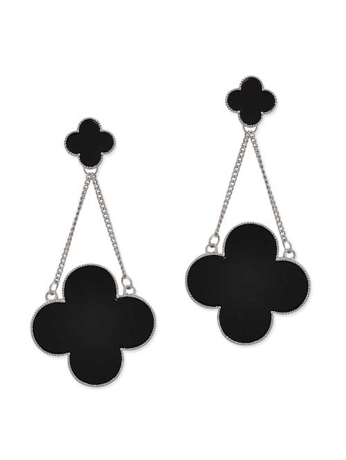 black metal drop earring - 11153912 - Very Small Image - 1