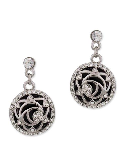 black metal drop earring - 11153945 - Very Small Image - 1