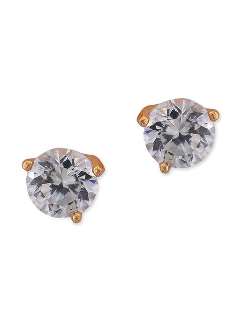 gold metal studs earring - 11153968 - Very Small Image - 1