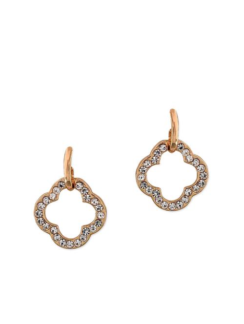 gold metal drop earring - 11154095 - Very Small Image - 1