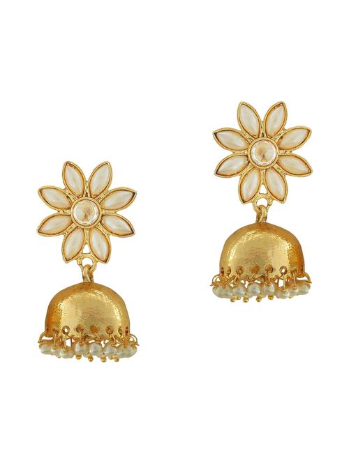 white copper earring - 11154202 - Very Small Image - 1