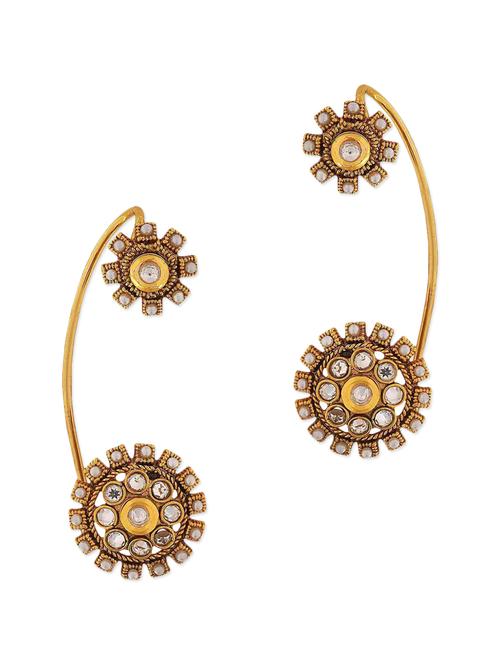 white copper earring - 11154289 - Very Small Image - 1
