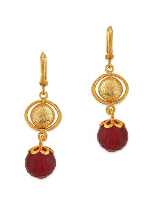 red brass balli earring - 11154333 - Very Small Image - 1