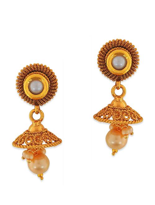 white copper earring - 11154338 - Very Small Image - 1
