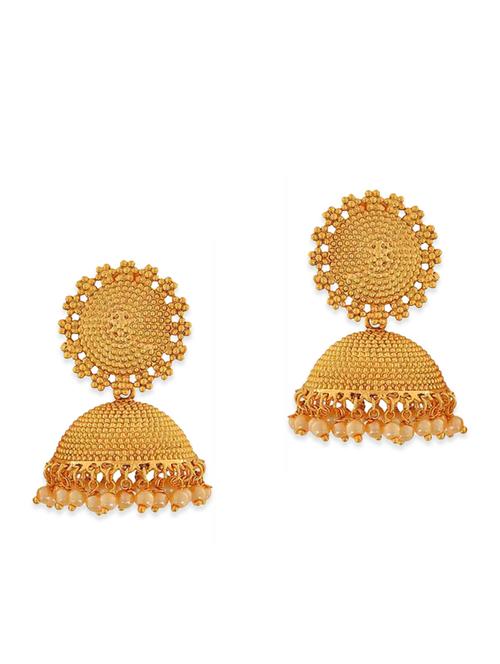 gold copper earring - 11154340 - Very Small Image - 1