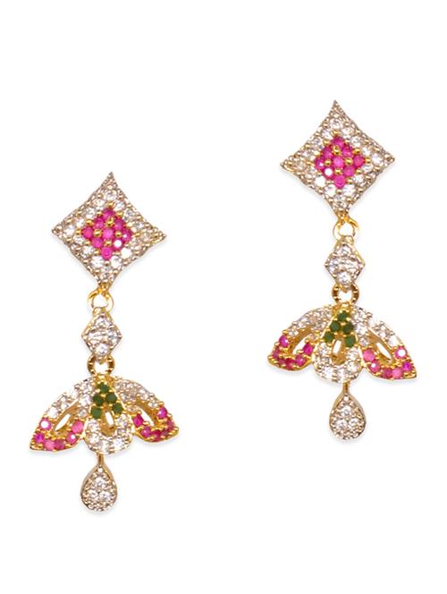 multi brass alloy earring - 11167313 - Very Small Image - 1