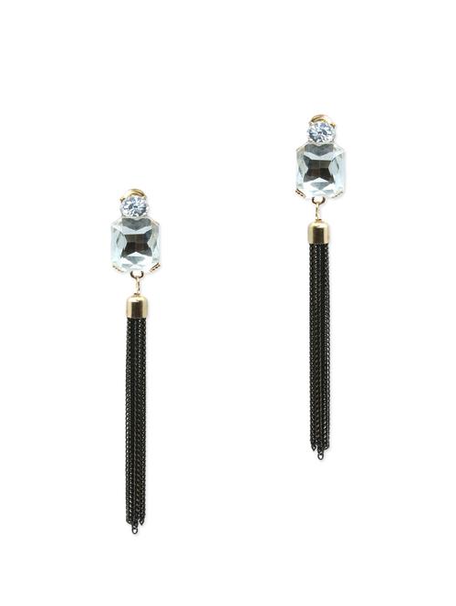 multi colored brass drop earrings - 11168459 - Very Small Image - 1