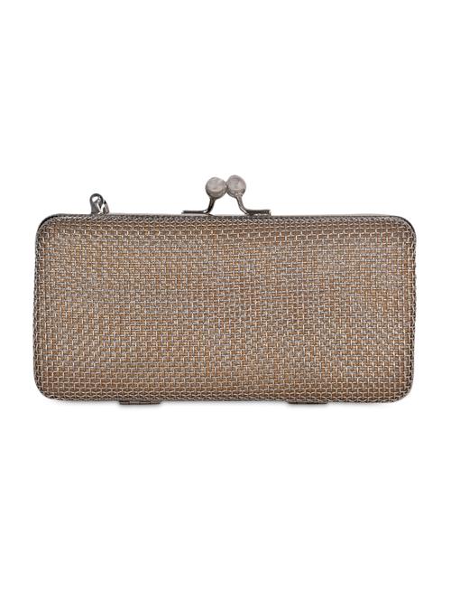 metallic mesh box clutch - 1117156 - Very Small Image - 1