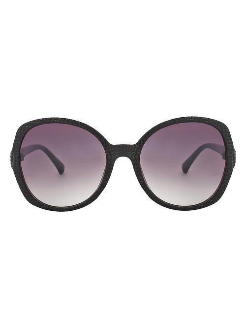 zyaden black oval frame women sunglasses - 11175904 - Very Small Image - 1