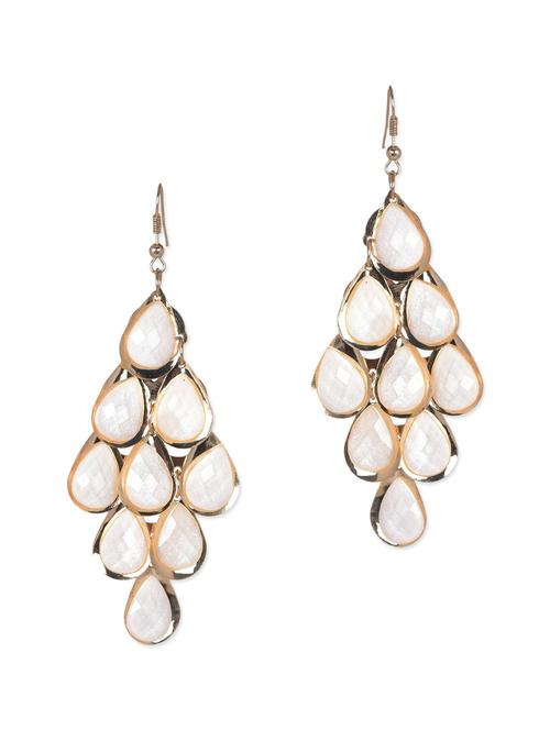 white acrylic tear drop danglers - 1117941 - Very Small Image - 1