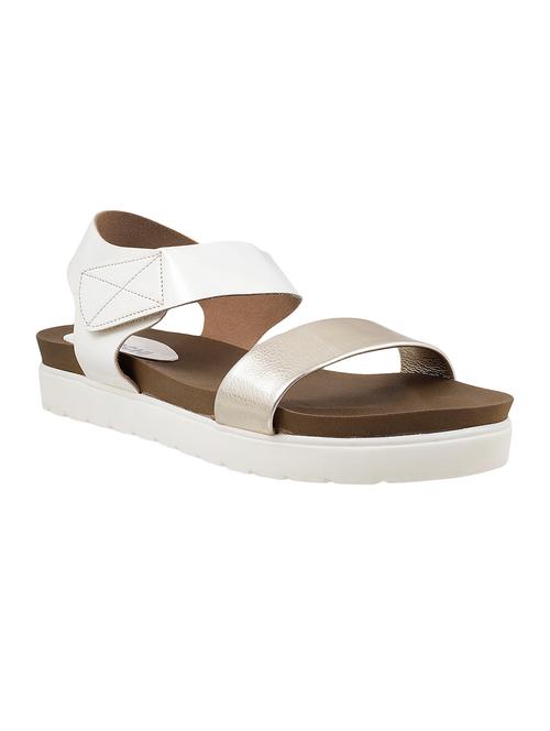 leatherette strap platform sandal - 11180885 - Very Small Image - 1