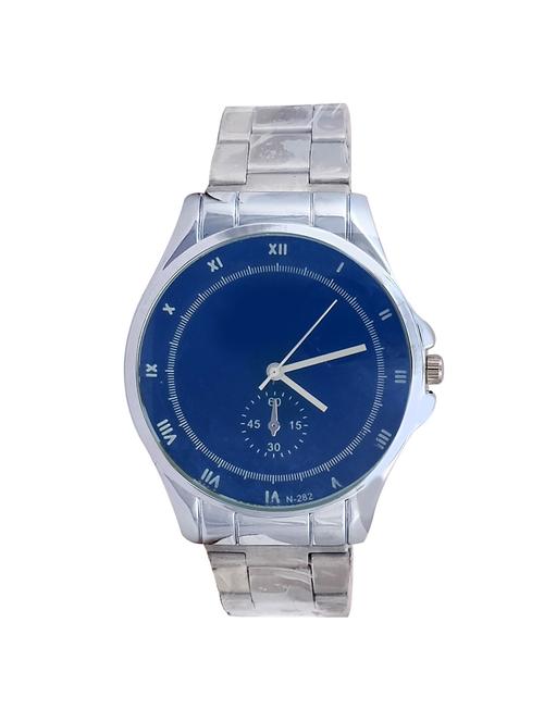 silver stainless steel analouge wrist watch - 11193023 - Very Small Image - 1
