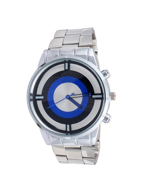 silver stainless steel analouge wrist watch - 11193026 - Very Small Image - 1