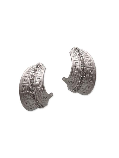 silver brass studs earring - 11195100 - Very Small Image - 1