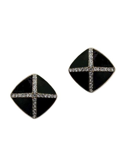 black metal studs earring - 11198640 - Very Small Image - 1