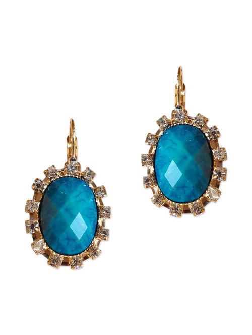 blue metal studs earring - 11198653 - Very Small Image - 1